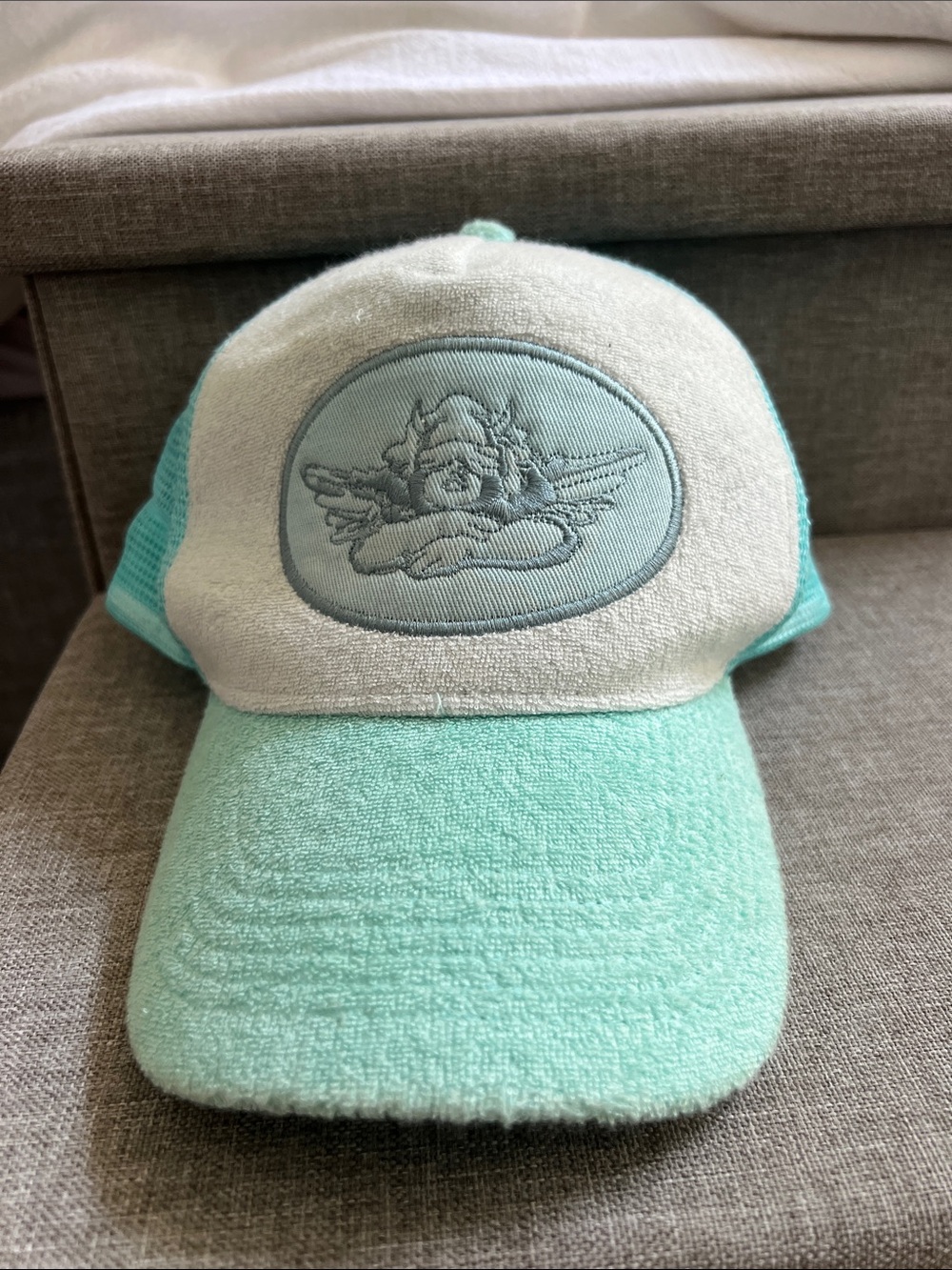 Boys Lie Velour Trucker Hat